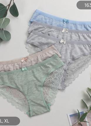 Трусы женские кружевные турция nicoletta м, l, xl