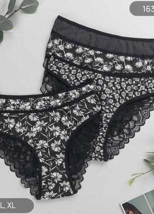Трусы женские кружевные турция nicoletta м, l, xl