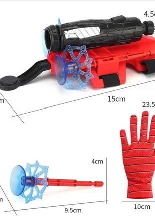 Рукавичка людини павука з гумовими присосками