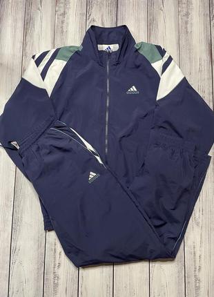 Винтажный спортивный костюм adidas