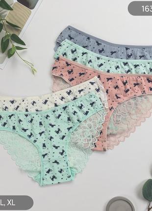 Трусы женские кружевные турция nicoletta м, l, xl