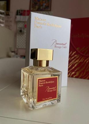Maison francis kurkdjian baccarat rouge 540 пробник 3ml