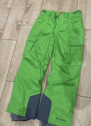 Фирменные лыжные брюки от columbia s, 46 omni-heat