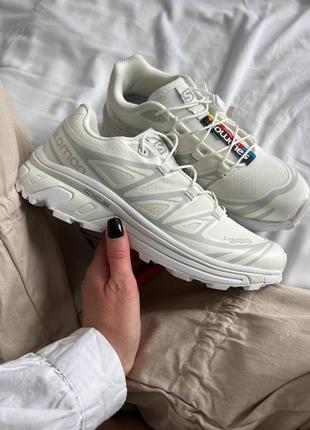 Кроссовки salomon s lab xt-6 white