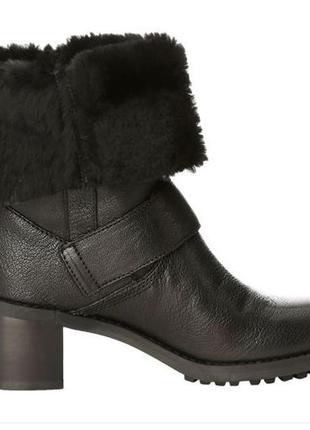 Р.36, 37,  41  clarks кожаные зимние сапоги   оригинал2 фото