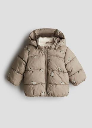 Курточки эврозима h&amp;m на флисе рост от 74 до 104 см