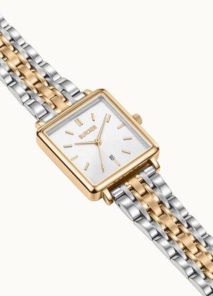 Женские наручные часы burker day gold silver