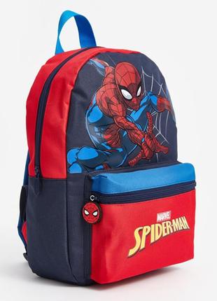 Рюкзак spiderman lc waikiki/лс вайкікі синьо-червоний. фірмова туреччина