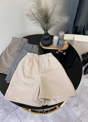 Шорты из кашемира