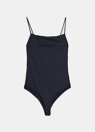 Zara боди на бретельках