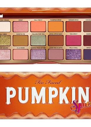 Pumprin spice too  faced топова палетка тіней3 фото