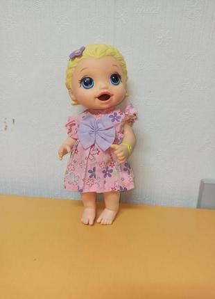 Кукла baby alive hasbro, можно приготовить тестом