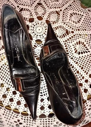 Туфли женские с пряжкой