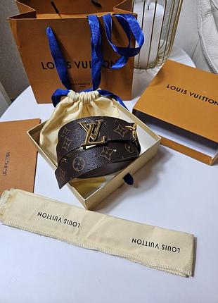 Двусторонний ремень пояс louis vuitton