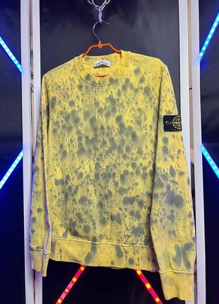 Tie dye свитшот от бренда stone island