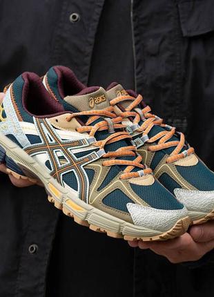Мужские кроссовки asics gel kahana 8 "brown/navy"