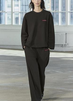 Костюм zara m s новая коллекция реглан палаццо