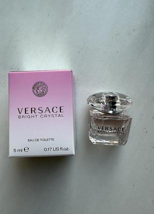 Женские духи versace bright crystal 5ml , духи версаче