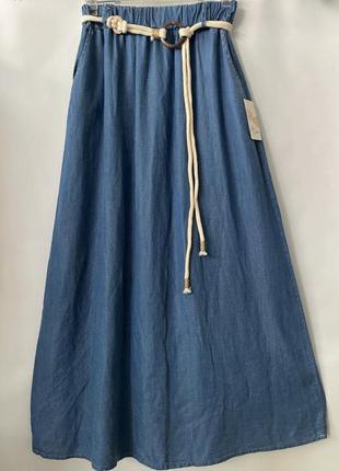 Легкая юбка. тенсель 100%