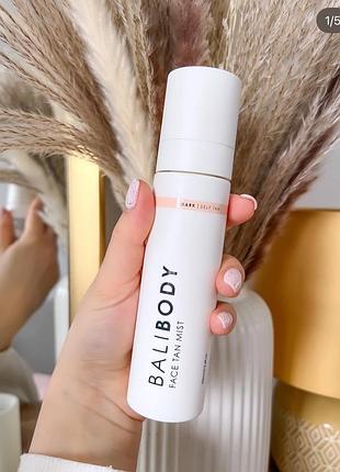 Bali body спрей-автозасмага для обличчя bali body face tan mist2 фото