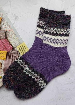 Женские носки ручной работы, размер 38-39.