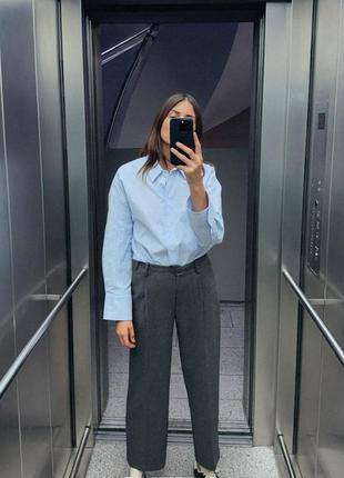 Сорочка zara, бавовняна рубашка зара