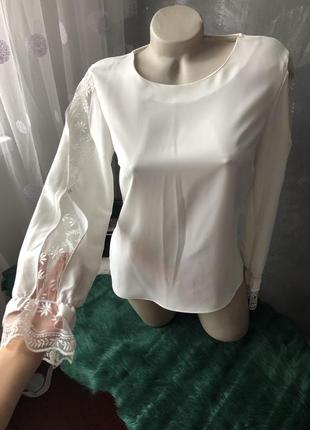 Блуза 👚 белого цвета