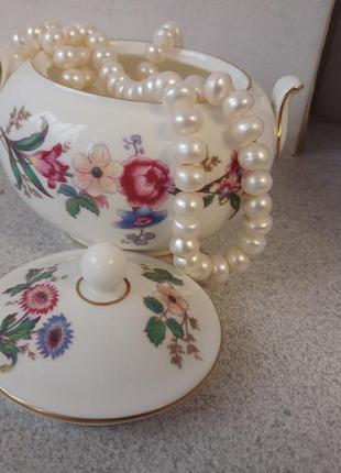 Вінтаж антікварна цукорниця креманка англія преміум бренд wedgwood порцеляна