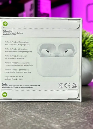 Мега знижки! навушники аірподс про 2 | airpods pro 2 + в подарунок чехол
