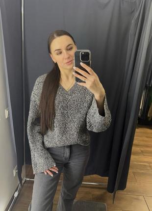 Свитер серый primark