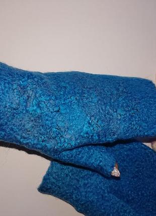 Митенки шерсть