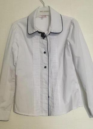 Блуза рубашка в школу 6-7 лет