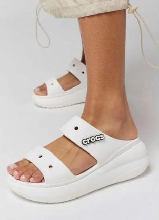 Босоножки, шлепанцы crocs crush w9 -39/40