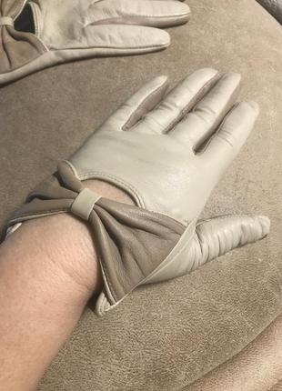 Кожаные перчатки 4