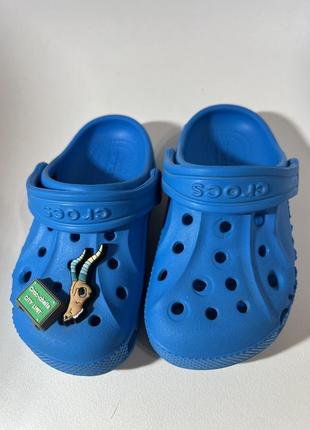 Крокси crocs c8, 24-25 розмір, дитячі аквашузи2 фото