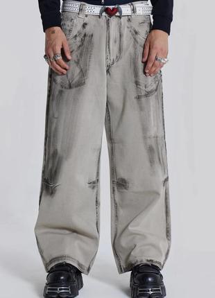 Джинсы jaded london low rise 26,28,30,32,34,36 colossus jeans vanilla dirty