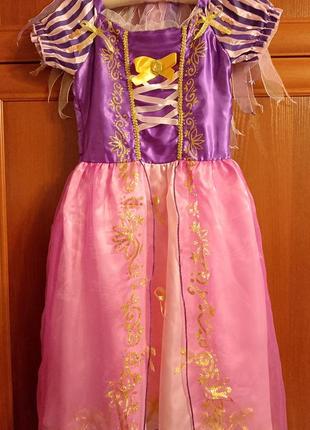 Платье + венчик принцесса десней. софия 7-9 лет