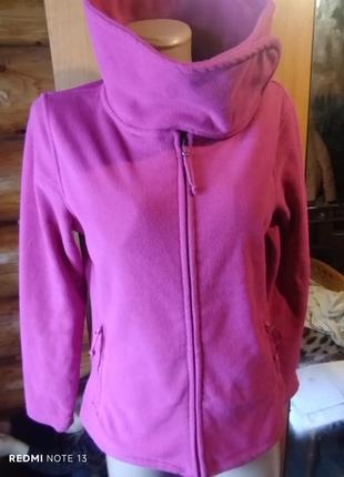 Флисовая теплая кофточка