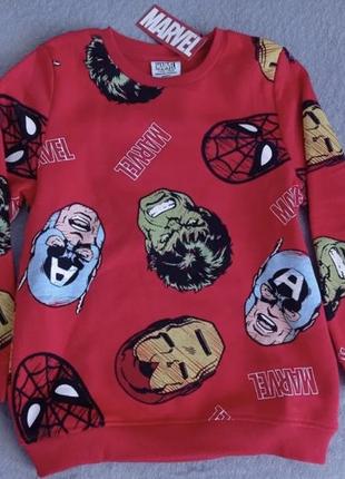Світшот толстовка супергерої людина павук marvel светр на хлопчика