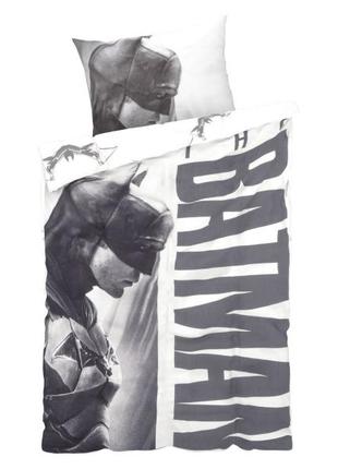 Комплект двустороннего постельного белья batman бэтмен