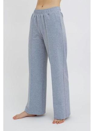 Трикотажні жіночі штани палацо на високий зріст