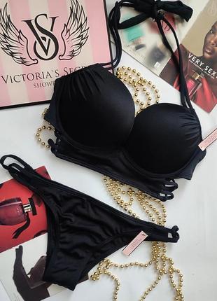 Victoria's secret m 38 34c 75c bombshell купальник з подвійним пуш ап