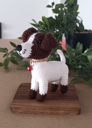 Игрушка джек рассел, игрушка собака, детская собачка