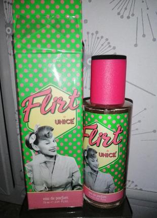 Жіноча парфумована вода unice flirt 75ml