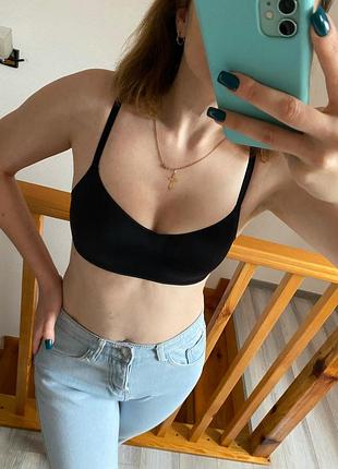 Бесшовный бюстгальтер без косточки