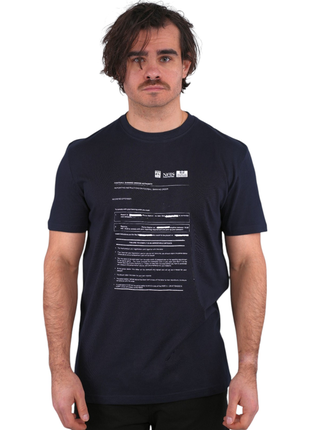 Футболка weekend offender banning order graphic t-shirt navy