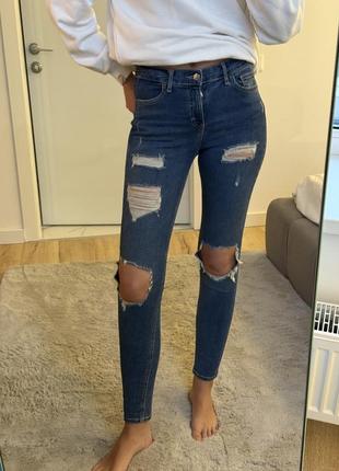 Порвані джинси topshop