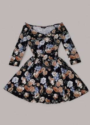 Цветочное платье forever 21