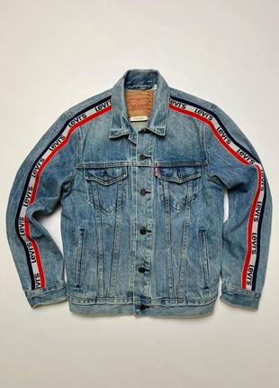 Куртка джинсовая унисекс levi’s классического кроя средней длины