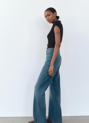 Джинси trf wide leg5 фото